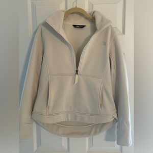 The North Face half zip pullover, Ivory, ladies Medium, NWOT
